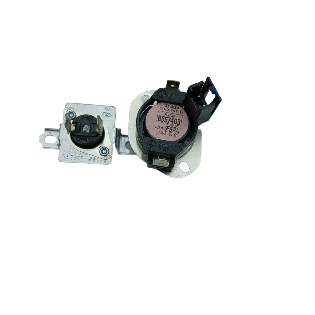 280148 Dryer Thermal Fuse & High-Limit Thermostat Kit (replaces 8557403, 8318314, 280148VP, 8557403, 314634) - XPart Supply Ltd.