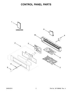 W10884489 Microwave Support - XPart Supply Ltd.