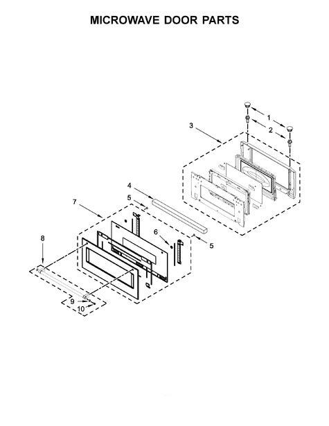W11600237 Microwave Glass Door - XPart Supply Ltd.