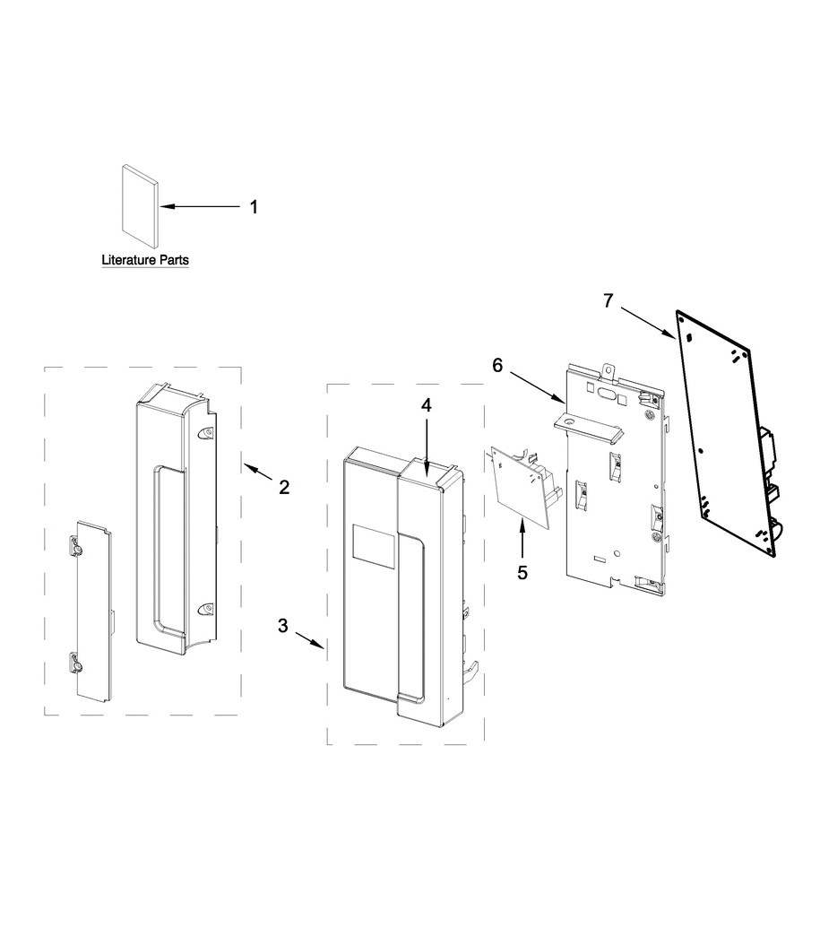 W11226997 Microwave Control Panel - XPart Supply