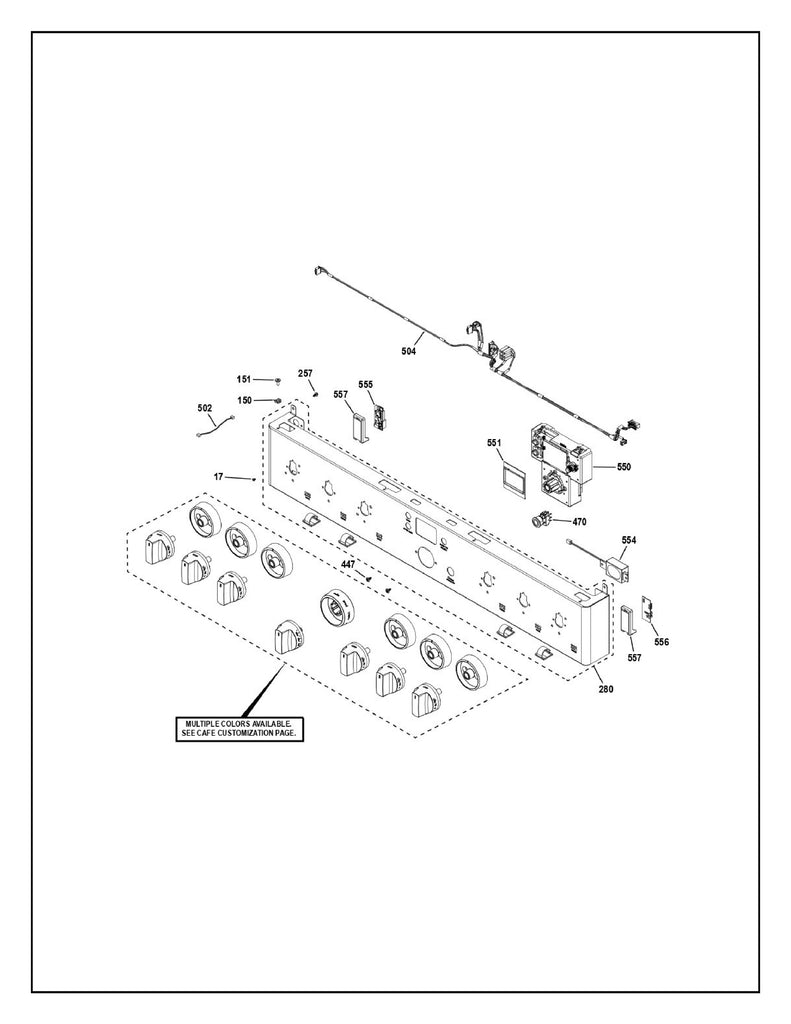 WS01L18538 Range Bullnose ASM, Replaces 164D9866G002 - XPart Supply Ltd.