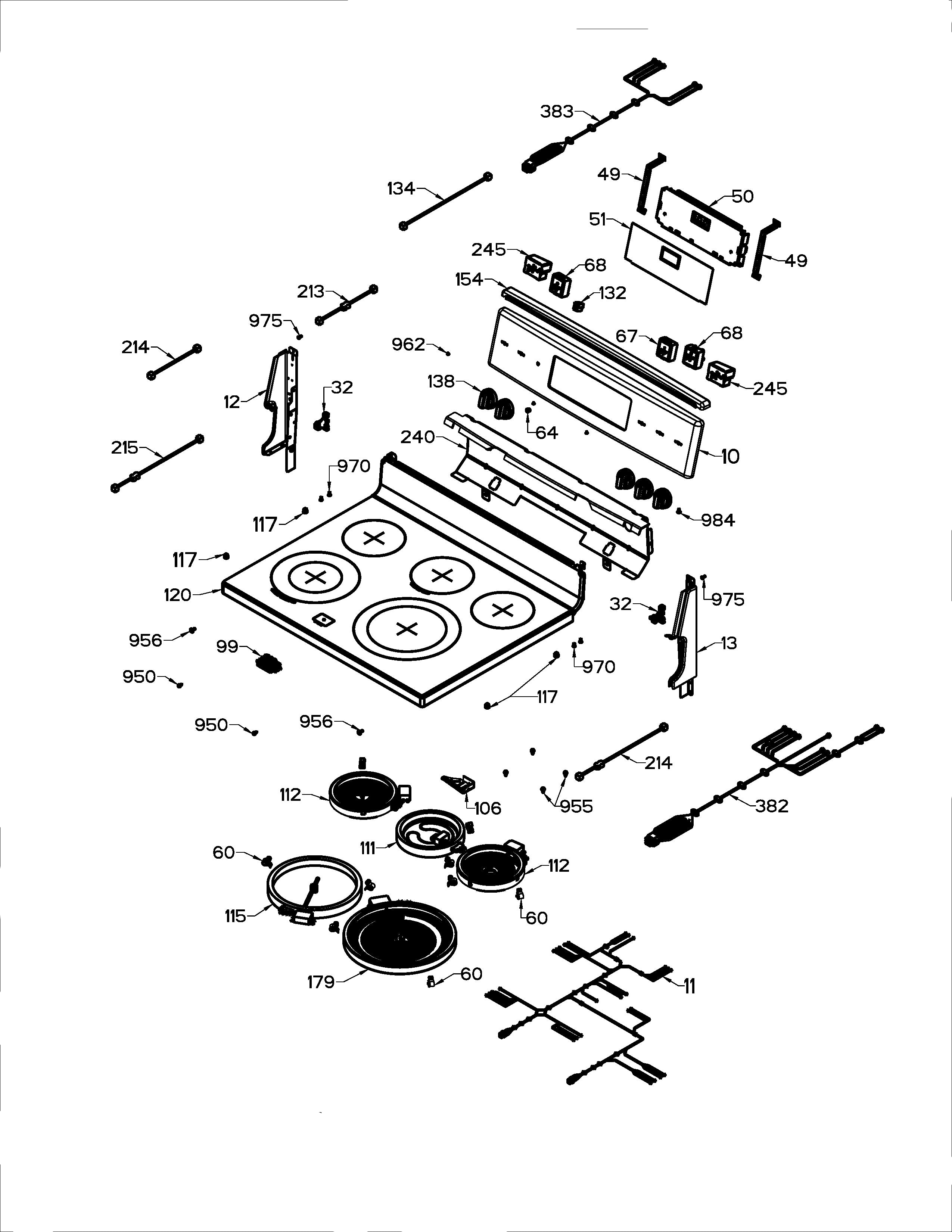 WS01F11122 Oven Control Assembly, Replaces 301D1494G021 - XPart Supply Ltd.