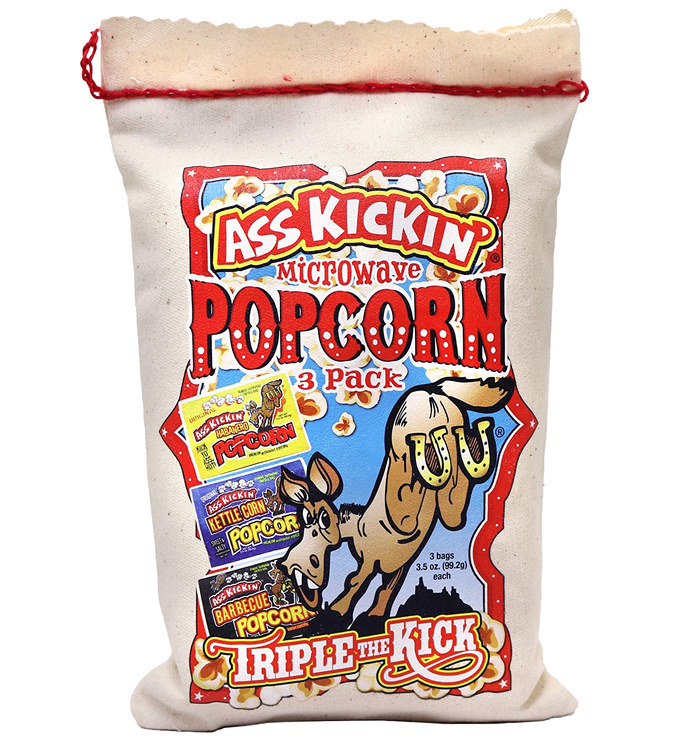 Ass Kickin’ Popcorn 3 Pack Assortment - XPart Supply Ltd.