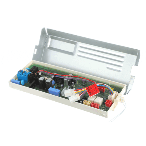 XPart Supply AGM76429511 dishwasher control board replacement module with wiring connectors and metal cover
