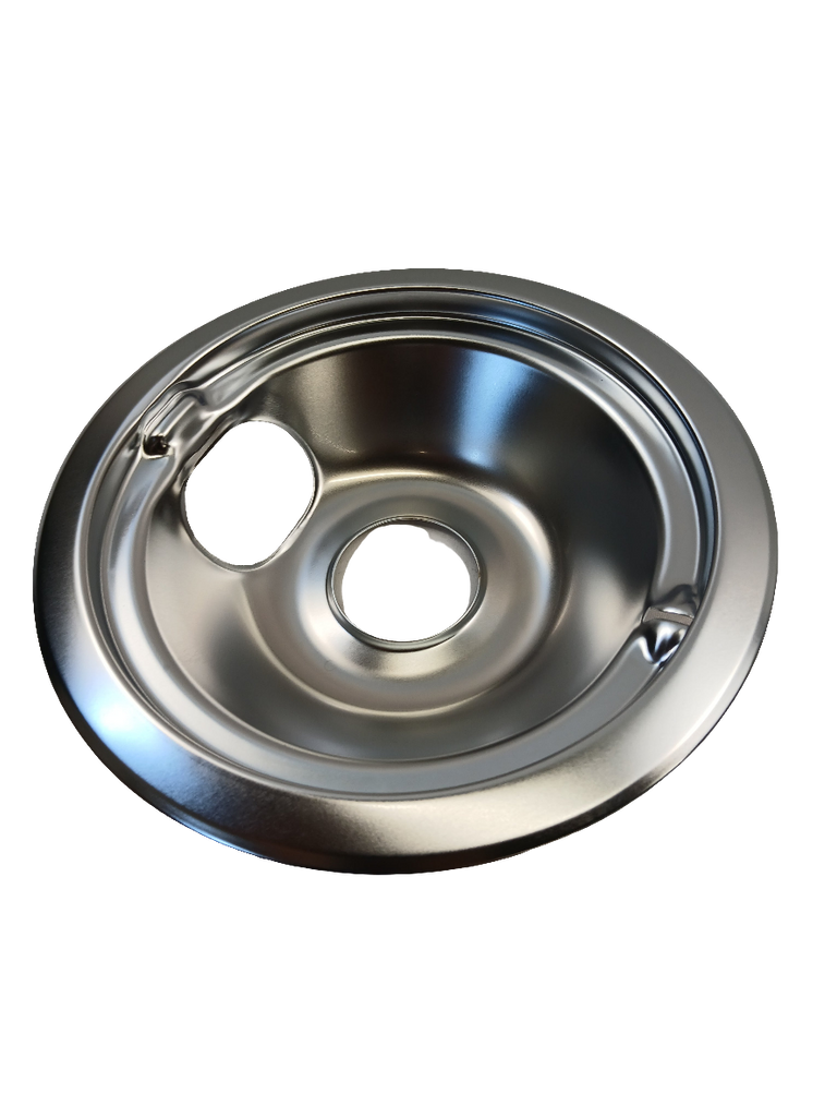 WS01L09257 Range Drip Pan 6", Chrome (replaces WB31K10265, WS01L00406, 164D3423P004) - XPart Supply Ltd.