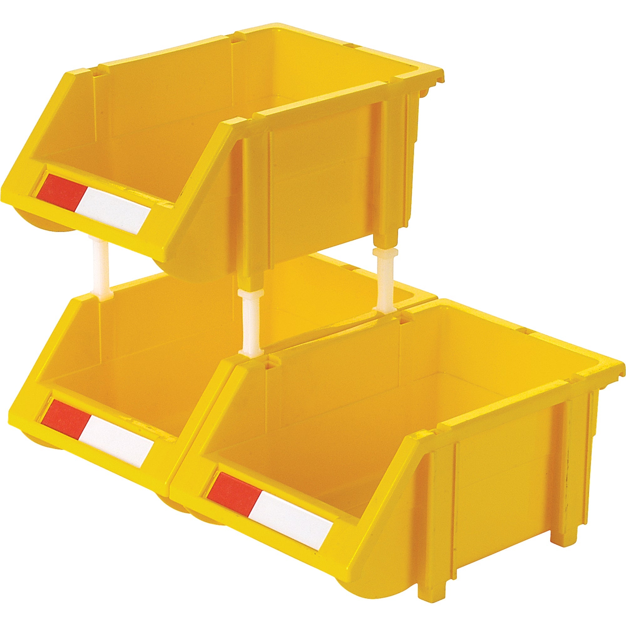 Stack & Hang Bin, 4-13/16" W x 3-3/16" H x 7-1/8" D, Yellow