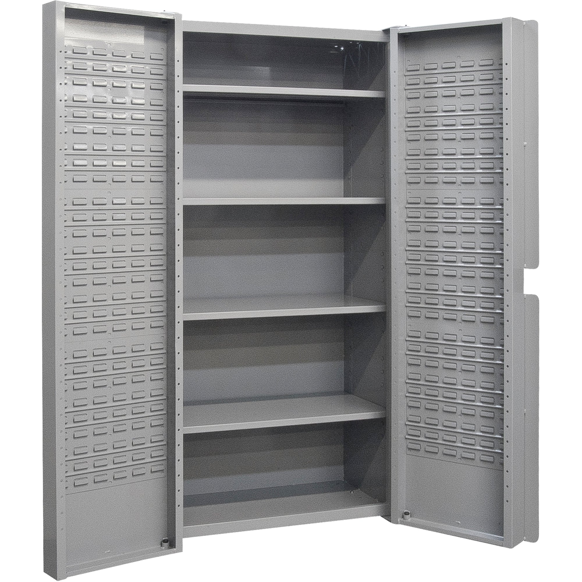 Deep Door Combination Cabinets, 38" W x 24" D x 72" H, Grey