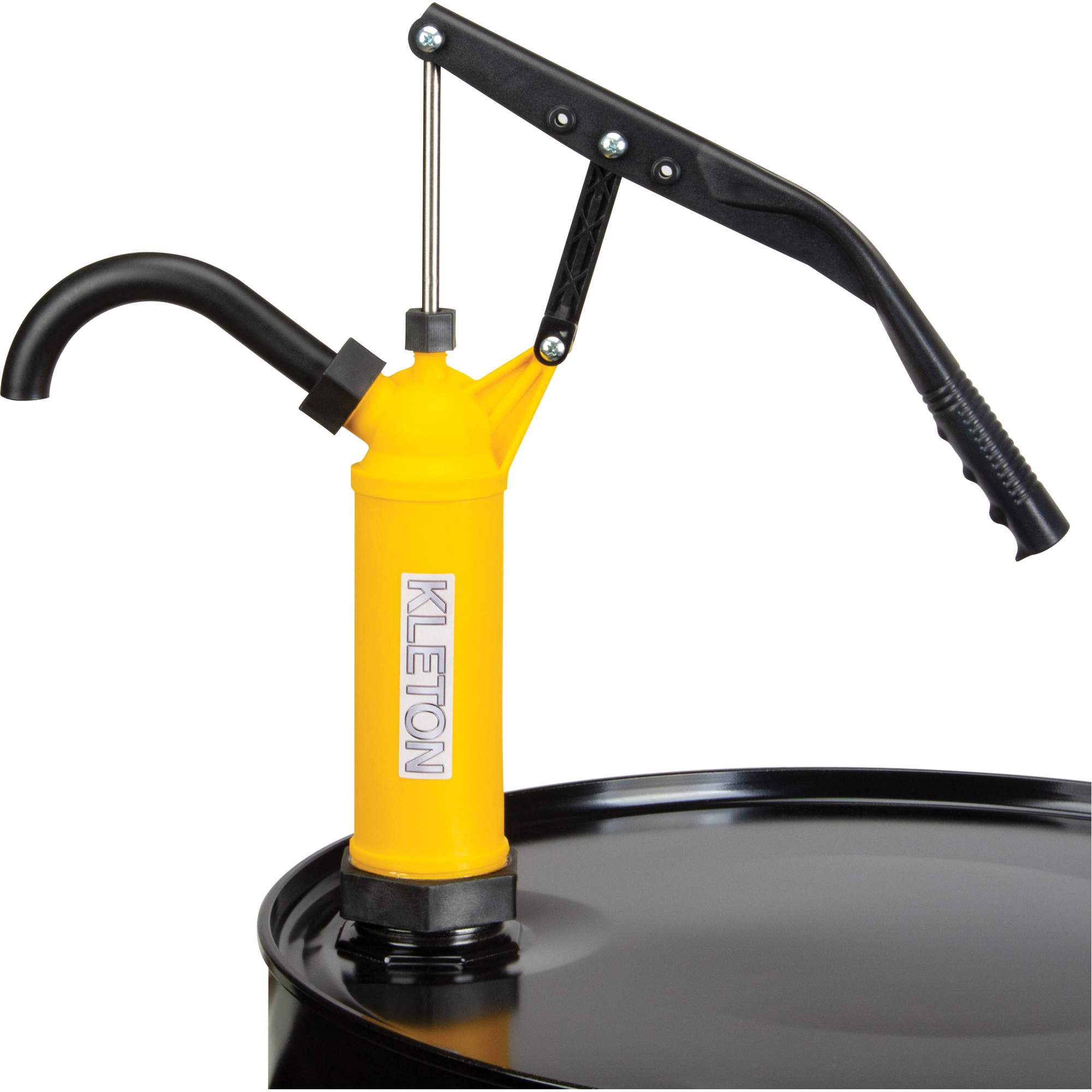 Lever-Type Drum Pump, Polypropylene, 14 oz./Stroke, Fits 5-55 Gal.