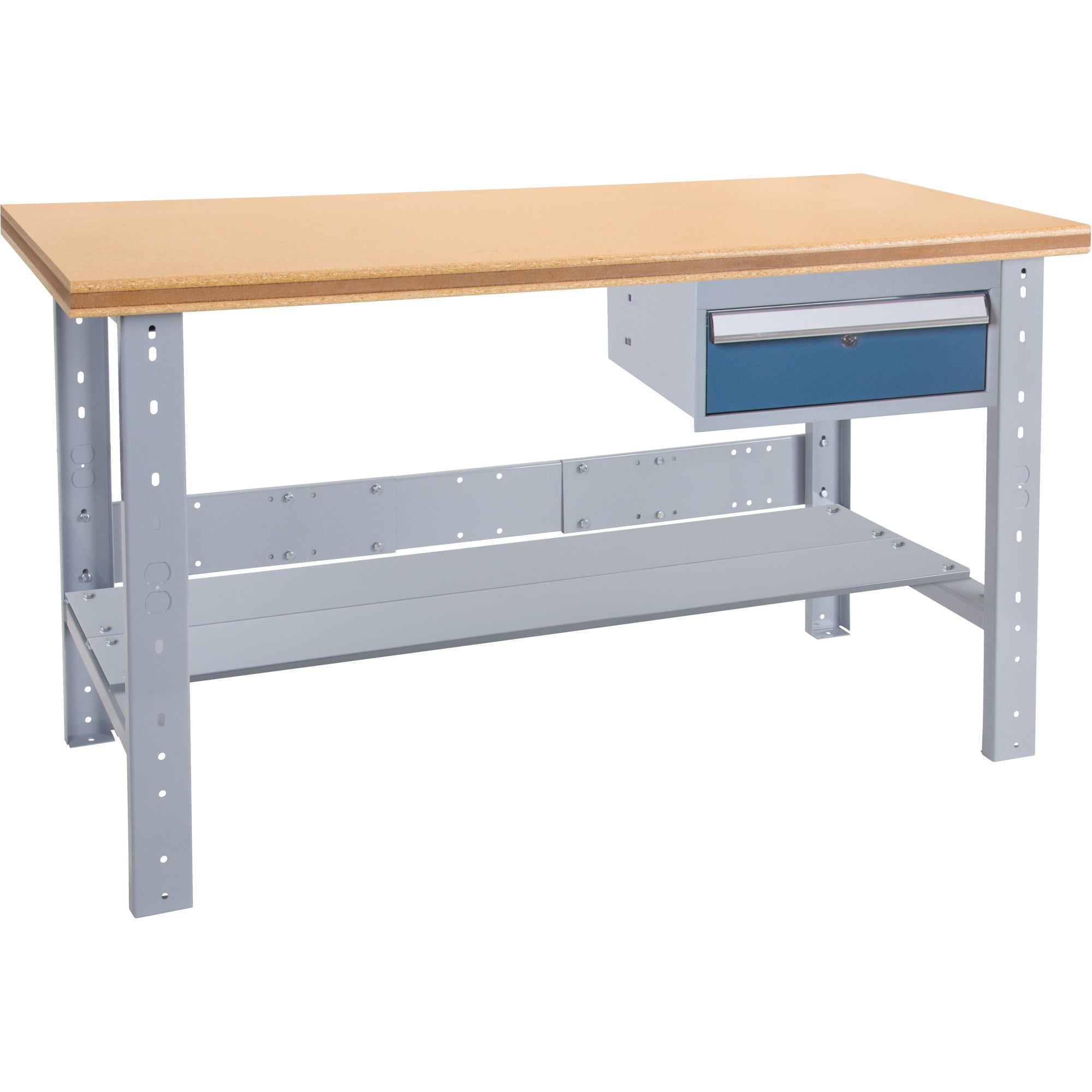 Heavy-Duty Modular Workbench, 48" W x 24" D x 2500 lbs. Capacity