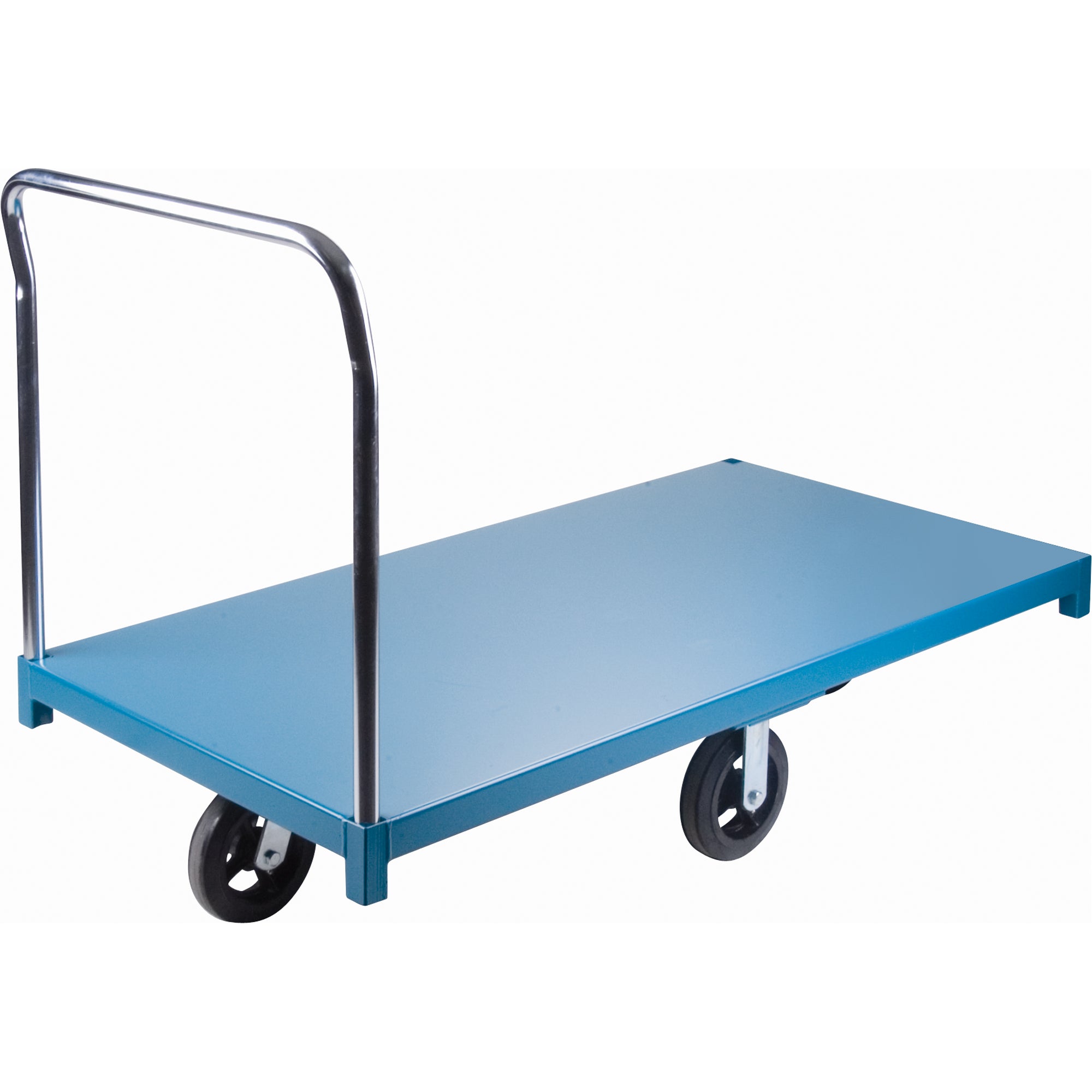 Heavy-Duty Platform Truck, 60" L x 30" W, 2000 lbs. Capacity, Rubber Casters