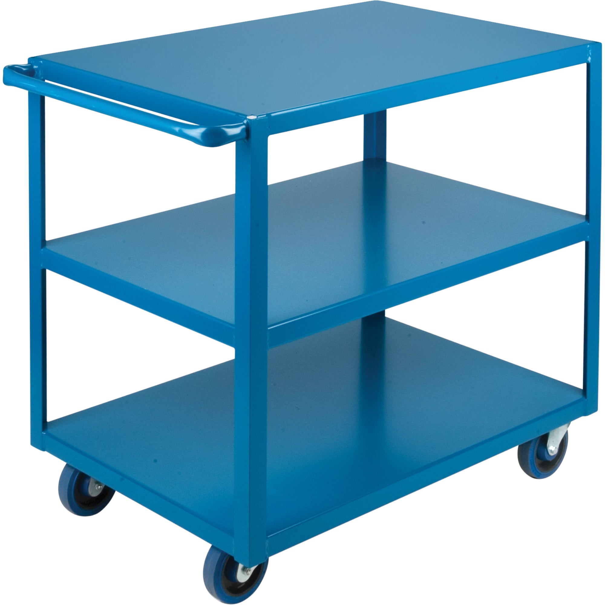 Heavy-Duty Shelf Carts, 3 Tiers, 24" W x 36" H x 39" D, 1200 lbs. Capacity