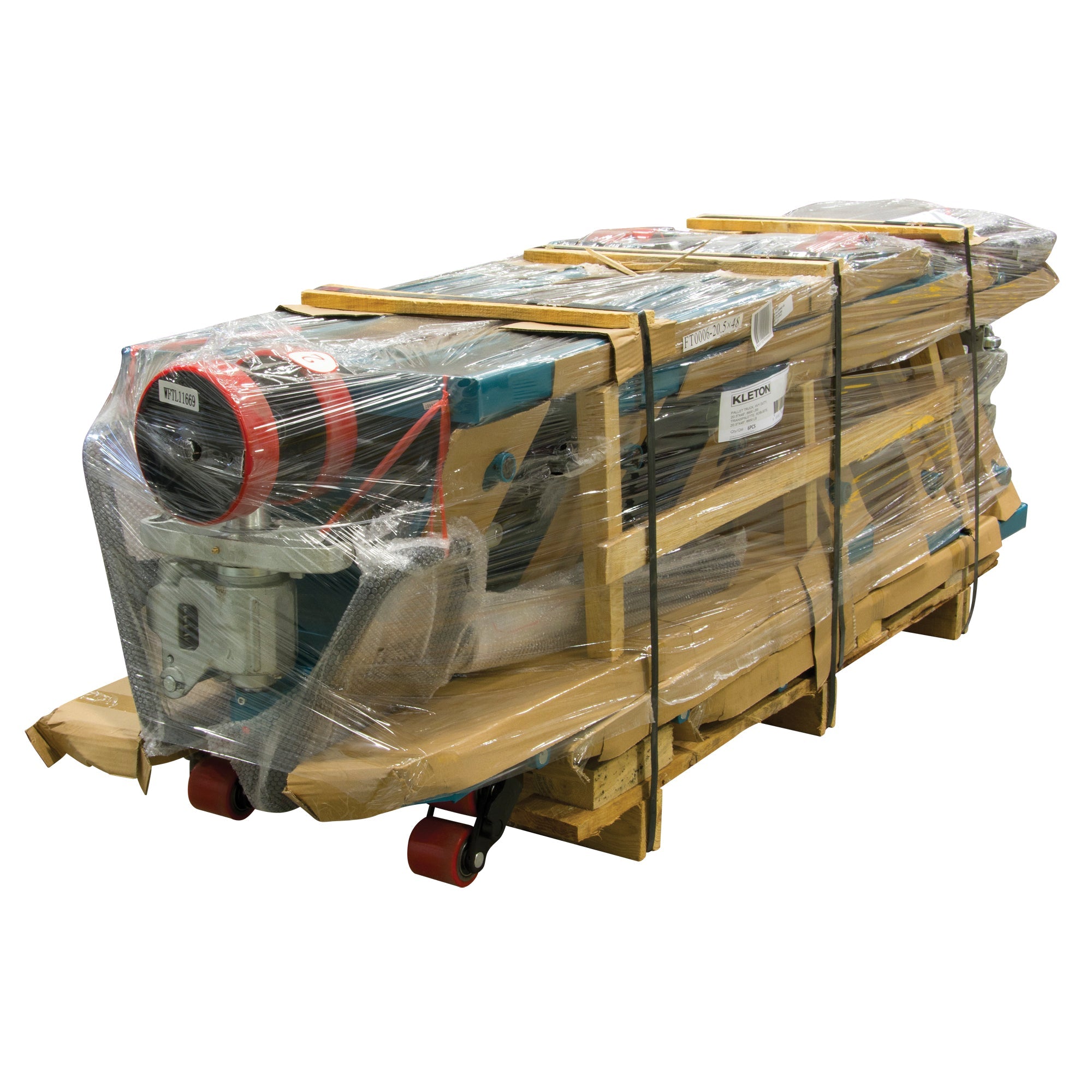 Heavy-Duty Hydraulic Pallet Truck, Steel, 36" L x 20.5" W, 6600 lbs. Capacity