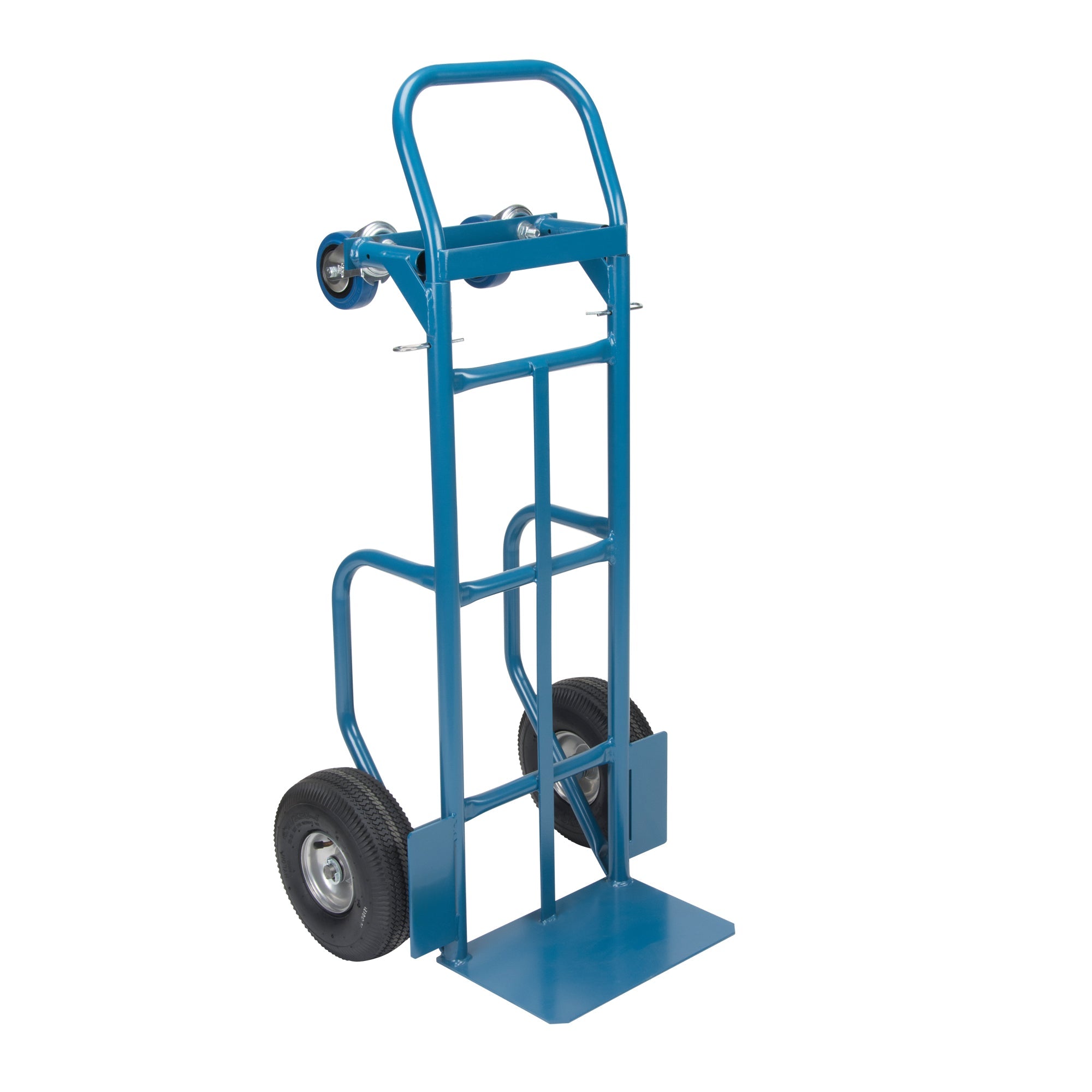 Convertible Deluxe Hand Truck, Steel, 800 lbs. Capacity