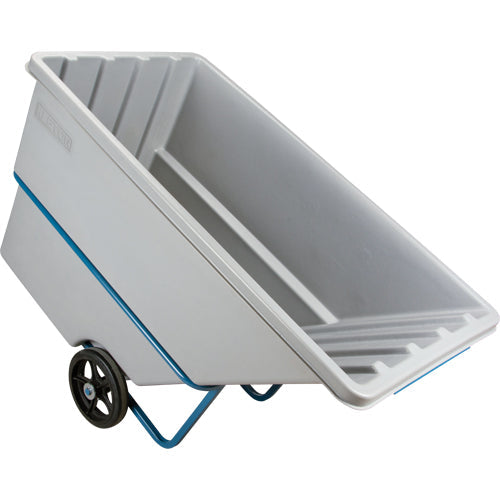 Tilt Truck, Polyethylene, 1.1 cu. yd., 2000 lbs. Load Capacity