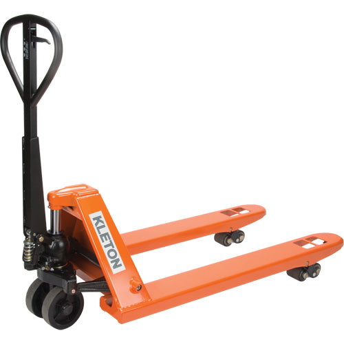 Super Heavy-Duty Hydraulic Pallet Truck, Steel, 48" L x 27" W, 11000 lbs. Capacity