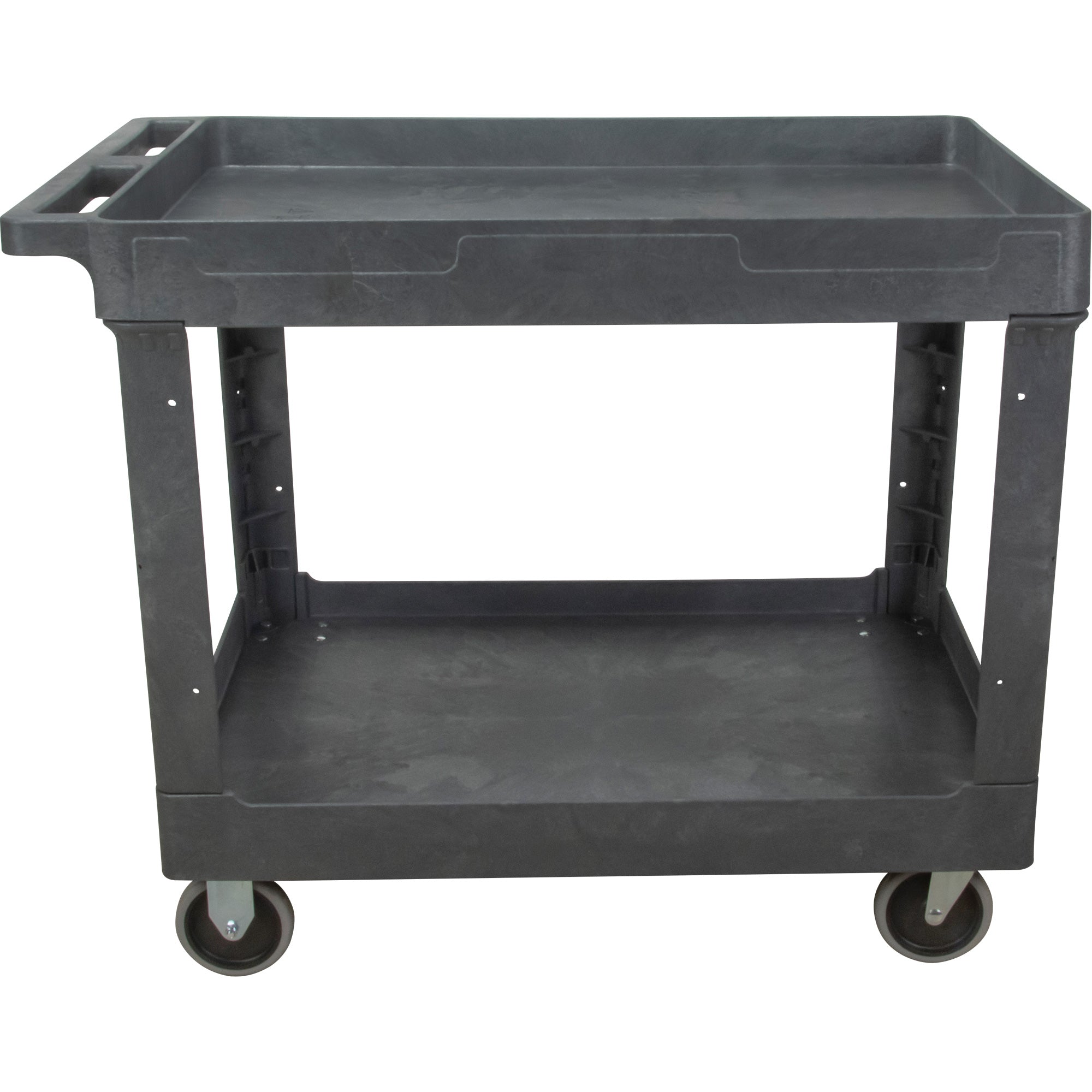 Utility Service Cart, 2 Tiers, 24-5/8" x 32-1/2" x 40", 550 lbs. Capacity