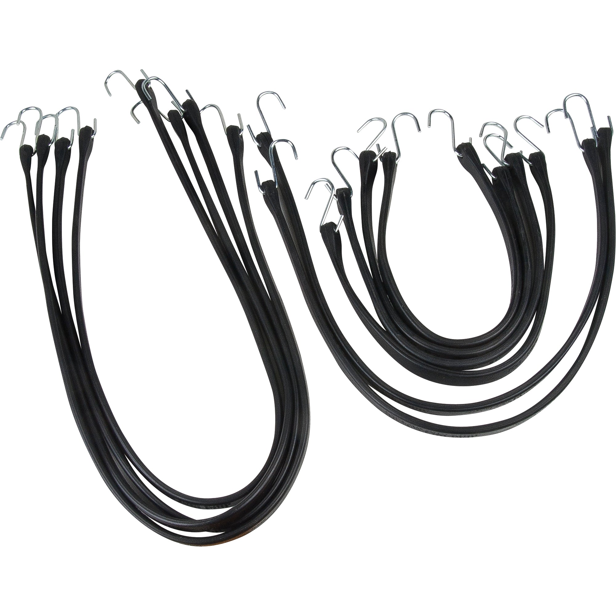Rubber Tie Down Set, 21"