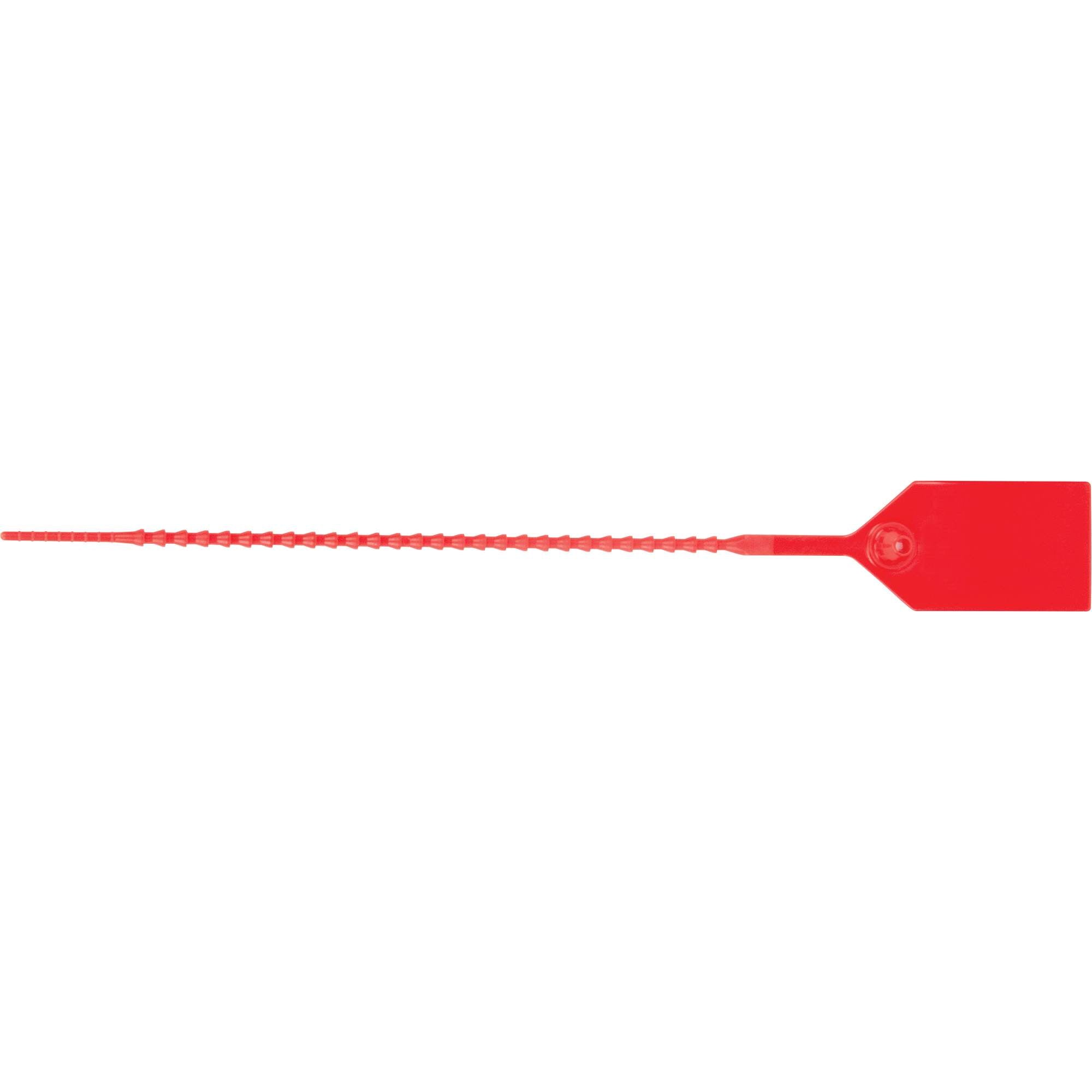 Standard-Duty Security Seal, 9", Plastic, Plastic Seal