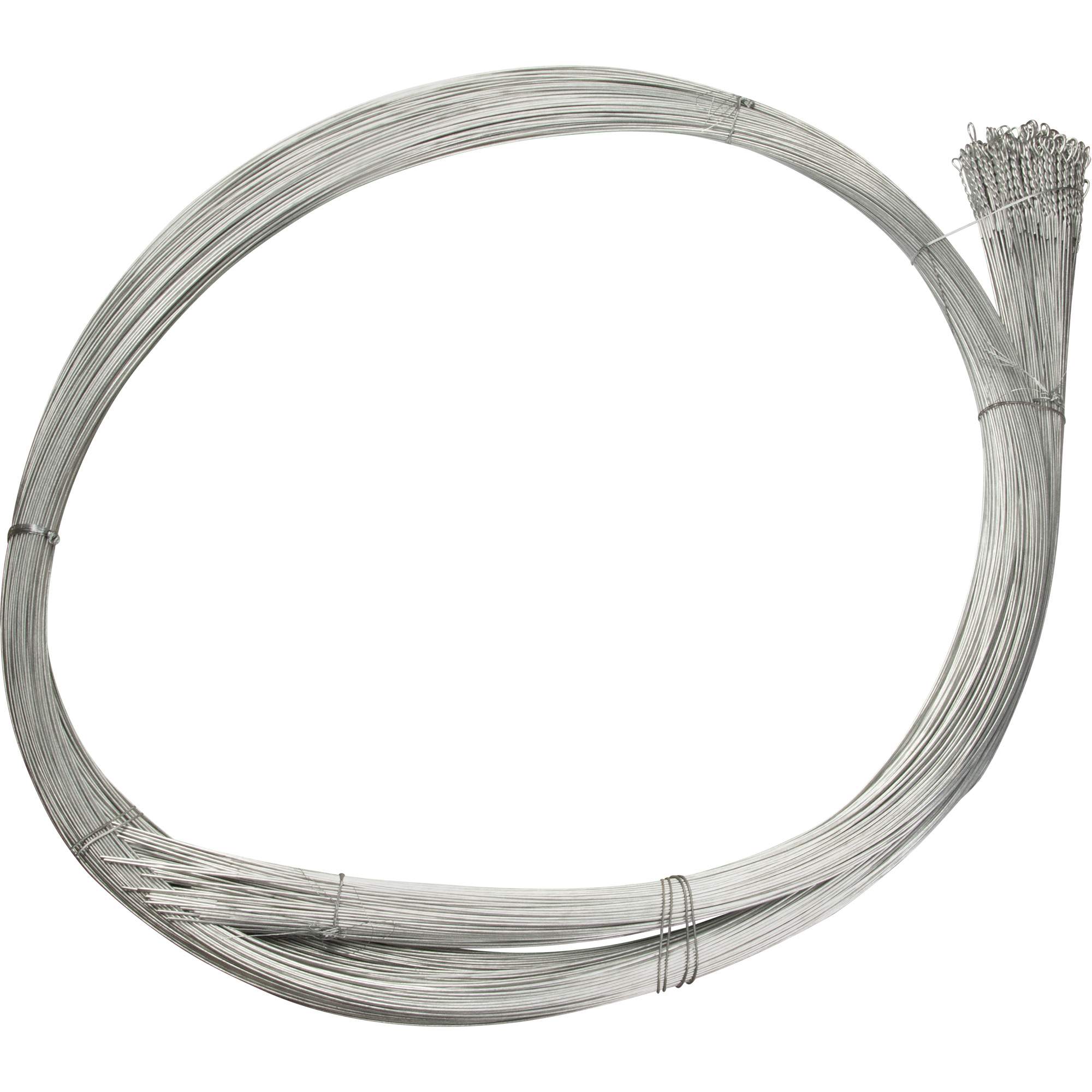 Baling Wire, Galvanized, 13-1/2' L, 13 ga.