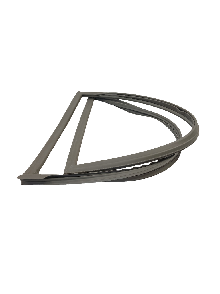 W10846057 refrigerator door gasket by XPart Supply gray replacement door seal curved gasket image