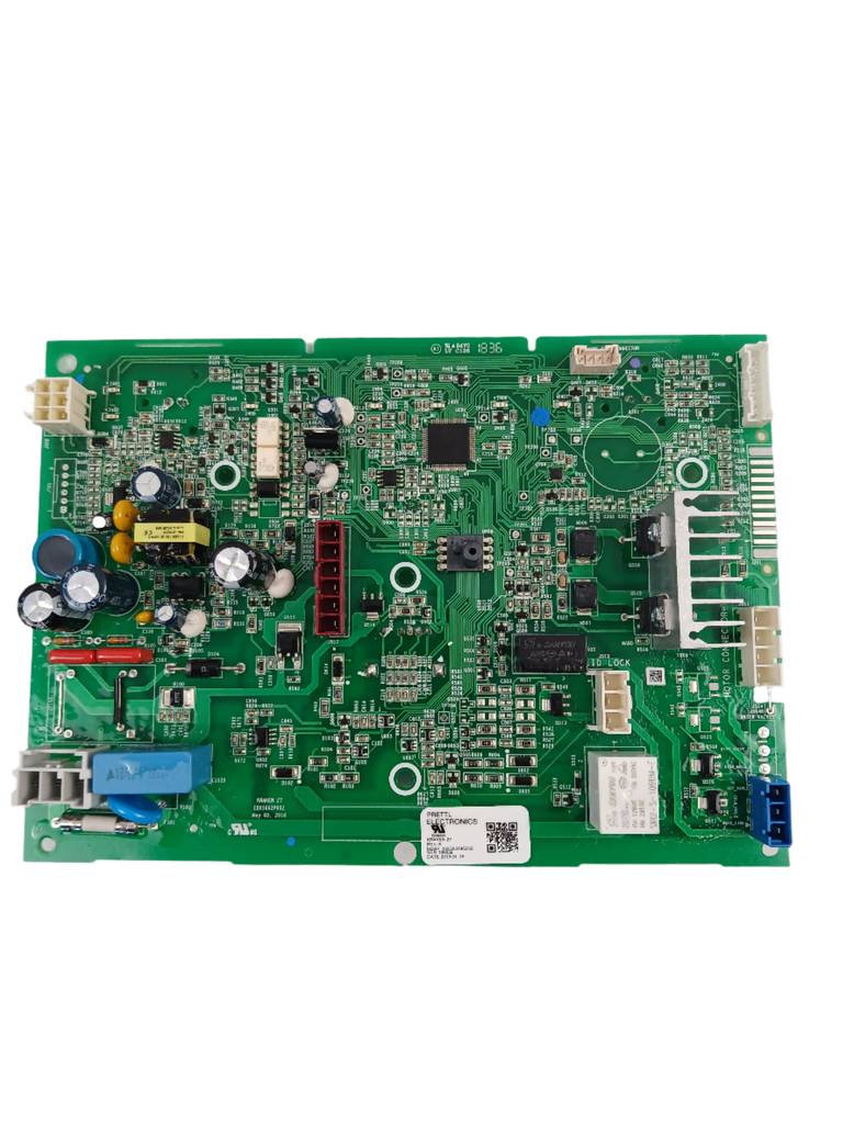 WW01F01730 washer control board green circuit board with capacitors relays connectors by XPart Supply