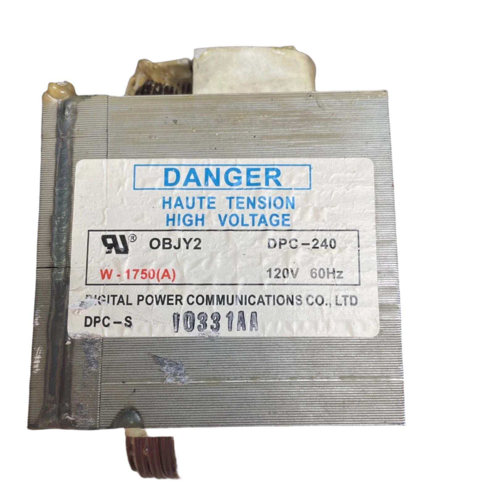 Microwave Transformer OBJY2 W-1750(A)