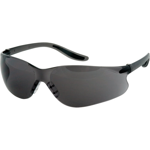 Z500 Series Safety Glasses, Grey/Smoke Lens, Anti-Scratch, Meets/Exceeds CSA Z94.3