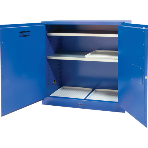 Corrosive Liquids Cabinet, 30 gal., 43" x 44" x 18"