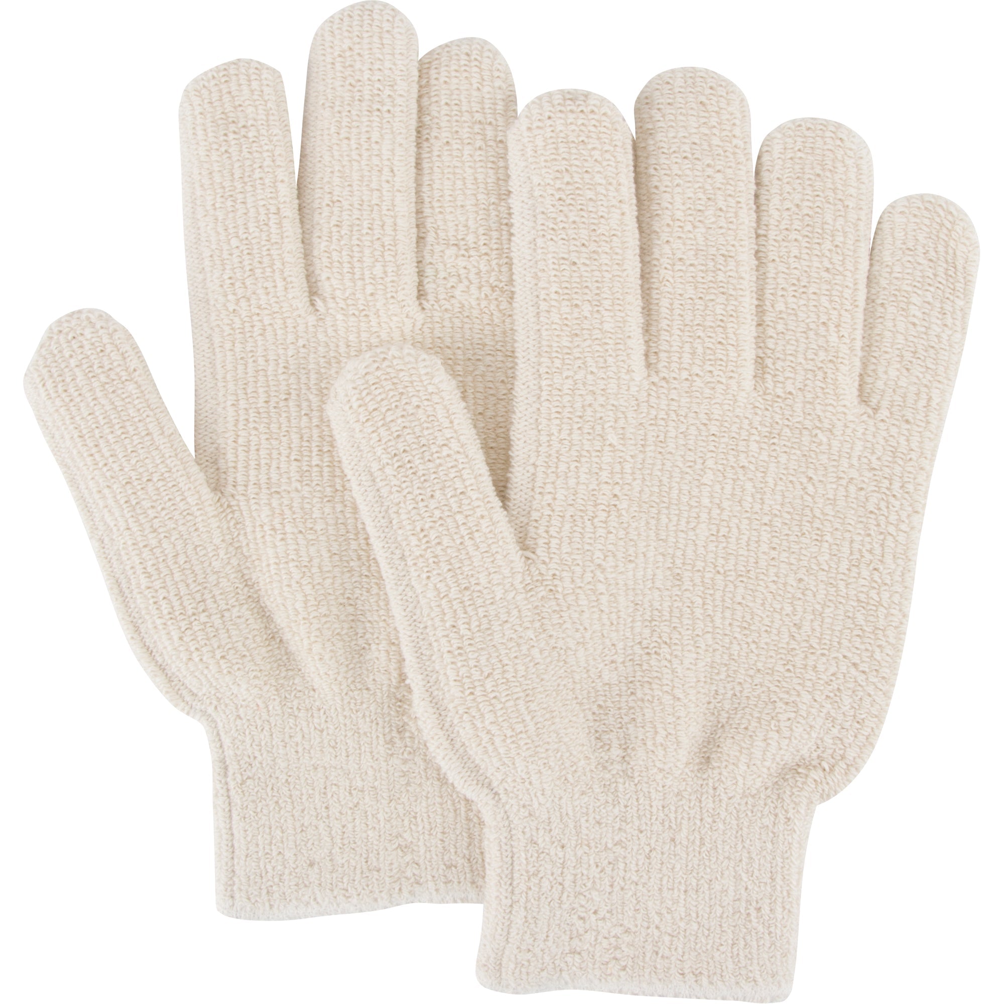 Heat-Resistant Gloves, Terry Cloth, Large, Protects Up To 212° F (100° C)