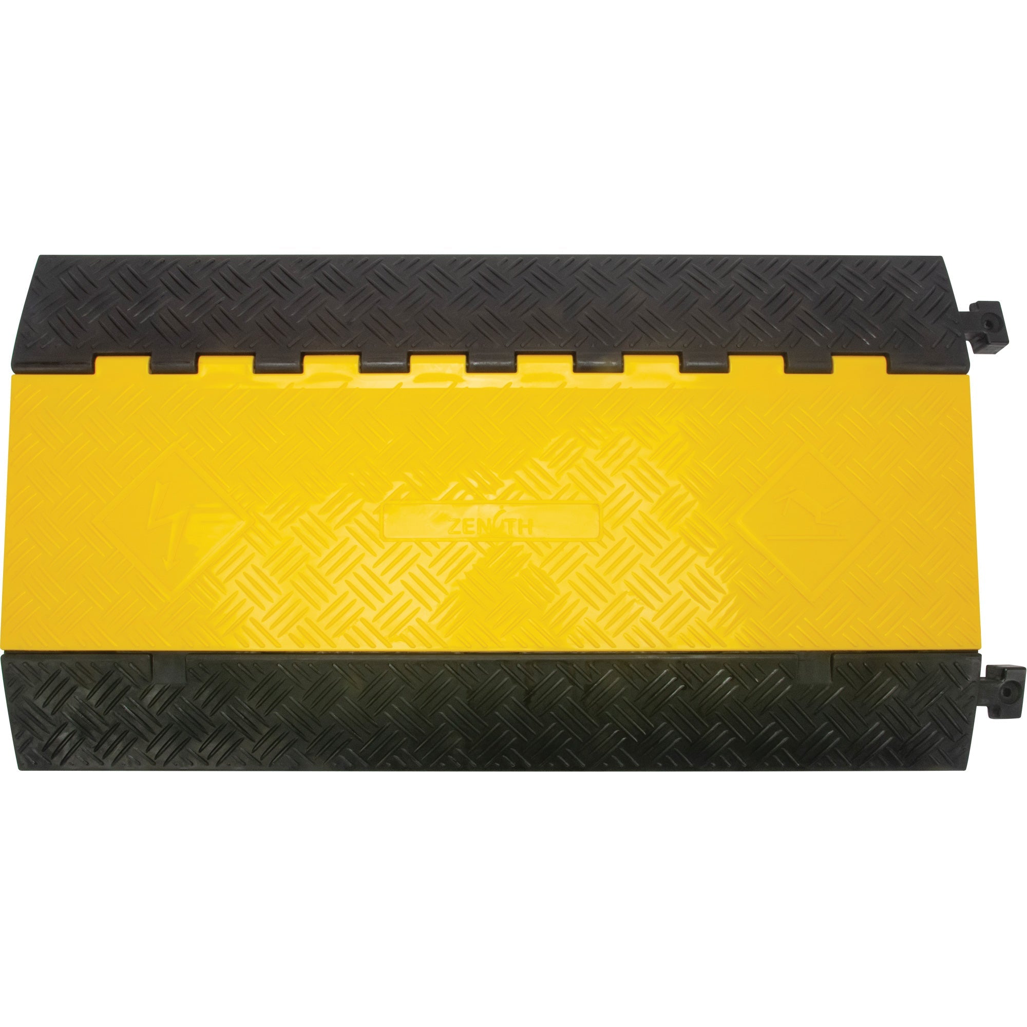 Polyurethane Cable Protector, 5 Channels, 35.43" L x 19.69" W x 2" H