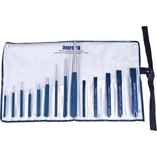 Punch and Chisel Set, 14 Pieces