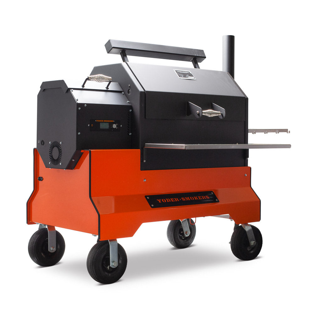 Yoder YS640S Competition Pellet Grill, Orange - XPart Supply Ltd.