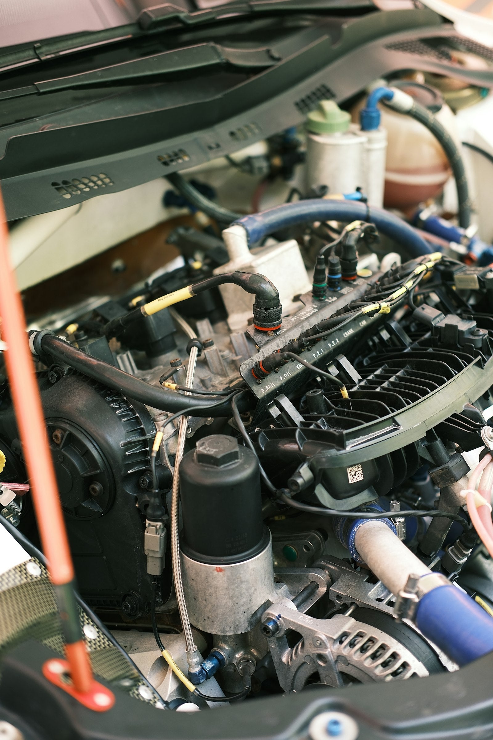 Automotive engine bay