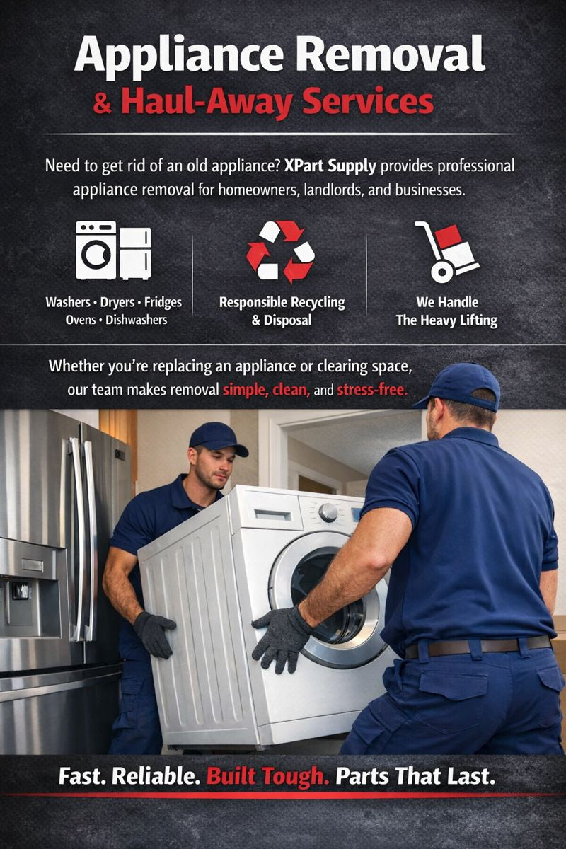 XPart Supply – Kitchener Appliance Removal
