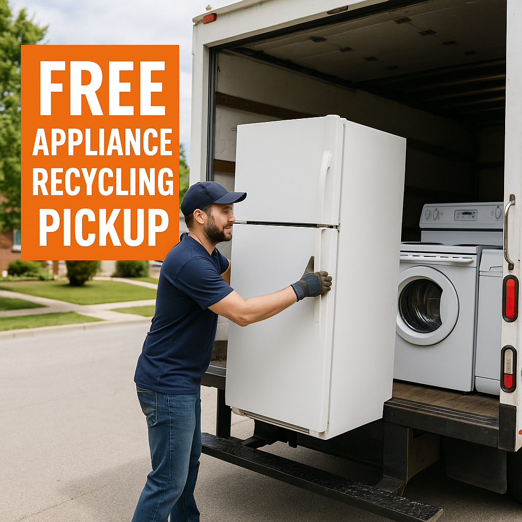 ♻️Free Appliance Pickup Service Kitchener Waterloo, Ontario