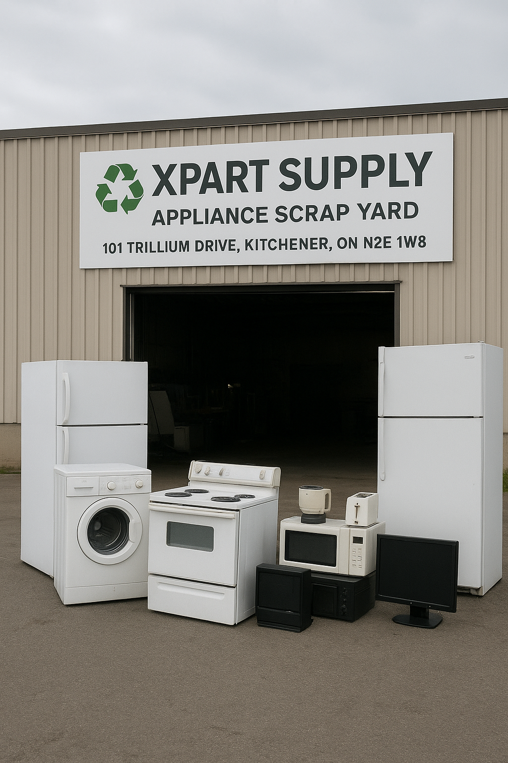 ♻️ XPart Supply: Your Go-To Appliance Scrap Yard in Kitchener, Ontario