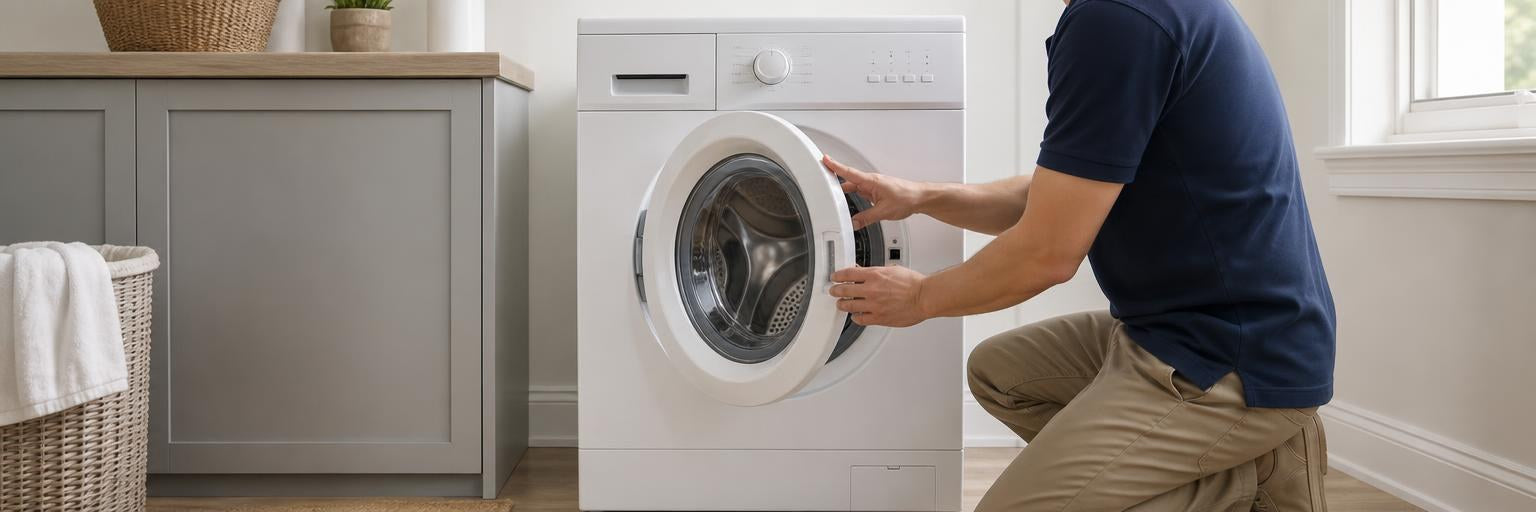 Frigidaire EFLW427UIW2 Washer Won’t Start or Lock: Safe Checks and Parts - XPart Supply
