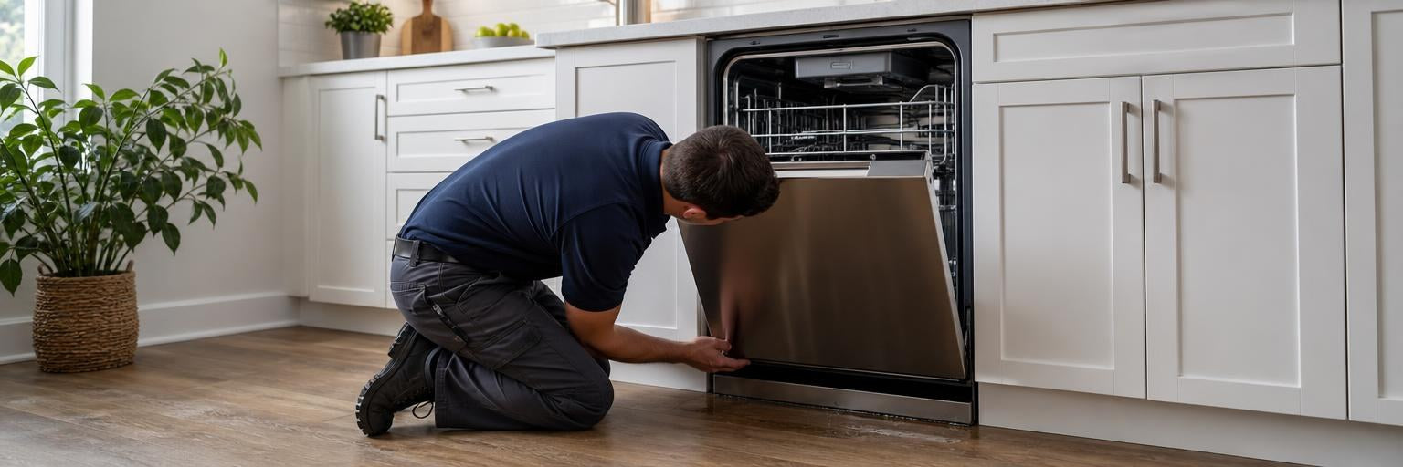 Frigidaire EI24CD35RS3A Dishwasher Leaking: Safe Checks and Compatible Parts - XPart Supply