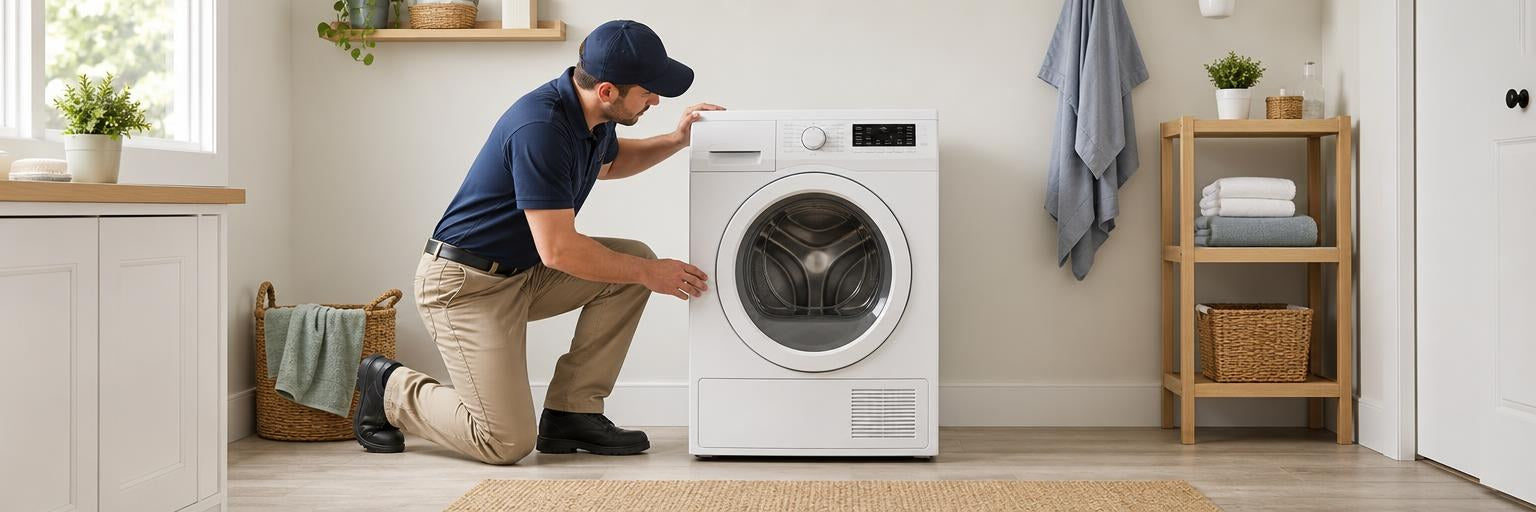 GE GFD40ESCM1WW Dryer Shaking, Vibrating, or Making Unusual Noise: Safe Checks and Compatible Parts - XPart Supply