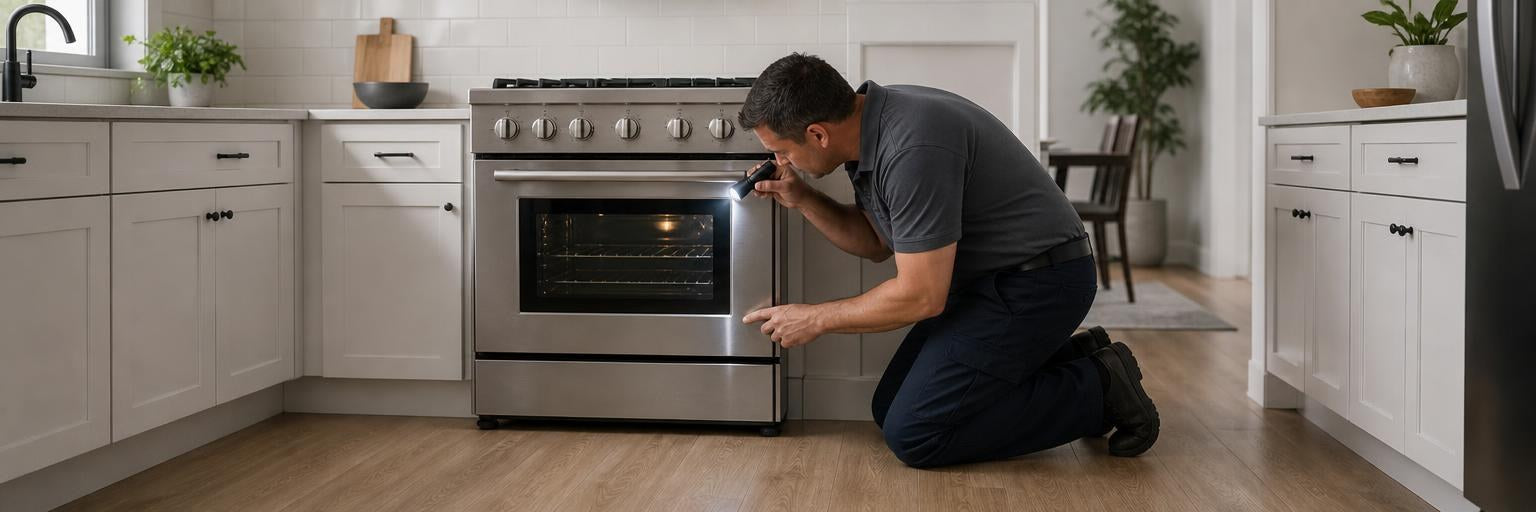GE IO7686SS0A Range Leaking: Safe Checks and Gasket Parts to Inspect - XPart Supply