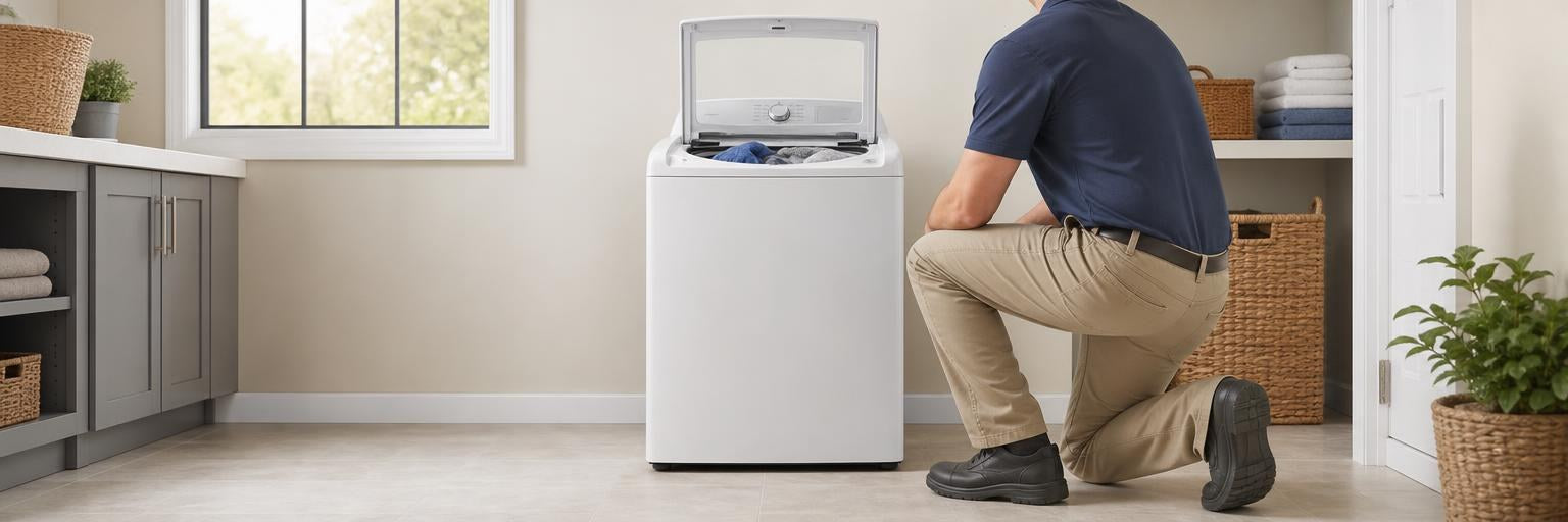 GE LMA79115CBCS01 Washer Shaking, Vibrating, or Making Unusual Noise: Safe Checks and Replacement Parts - XPart Supply