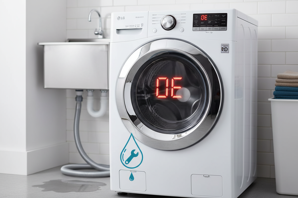 LG Washer OE Error Code – Drain Problem Fix