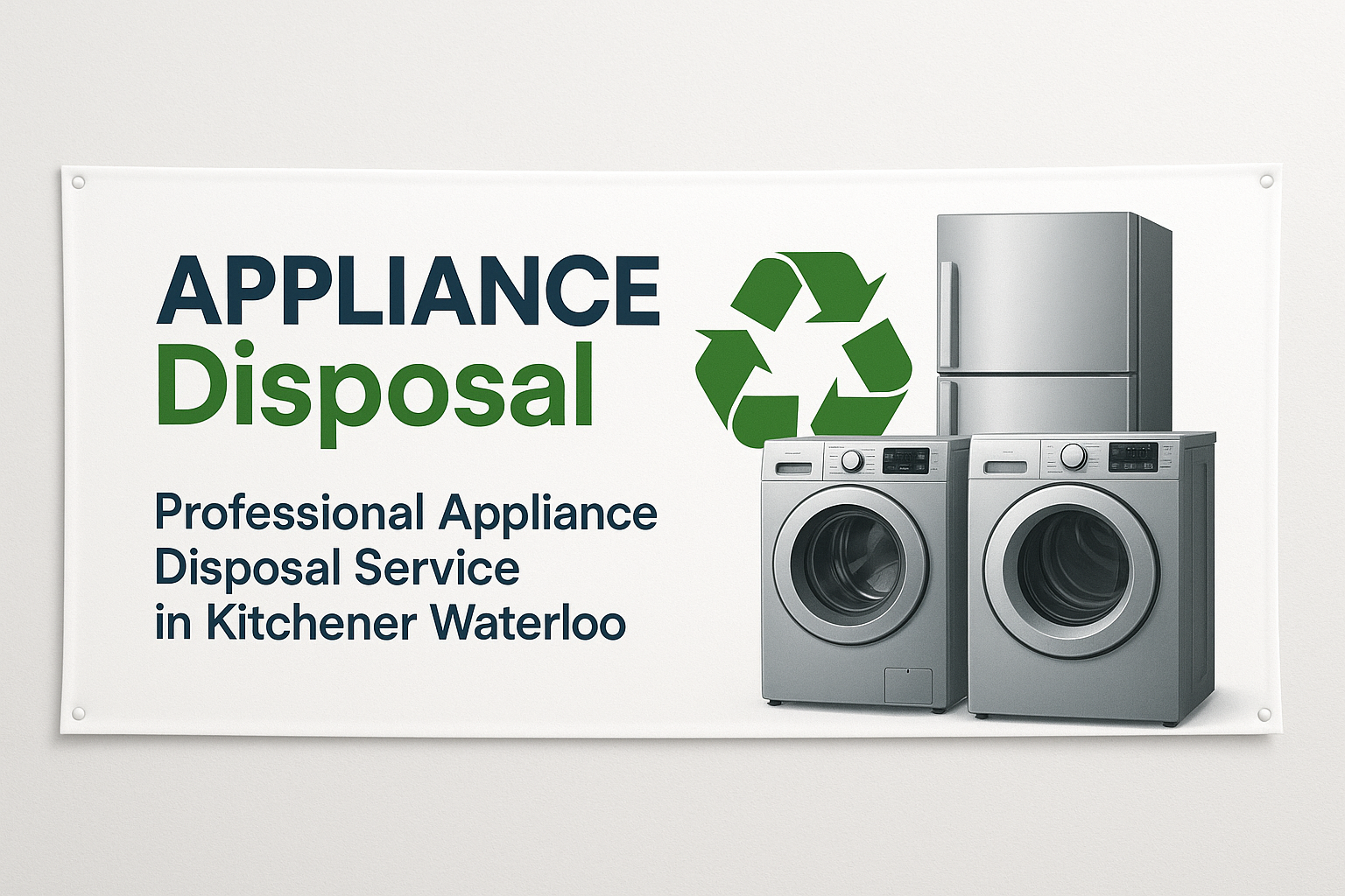 Appliance Disposal Kitchener Waterloo