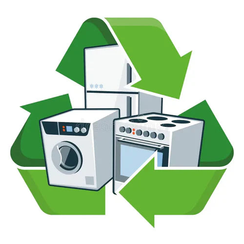 How do I dispose of large old/broken appliances?