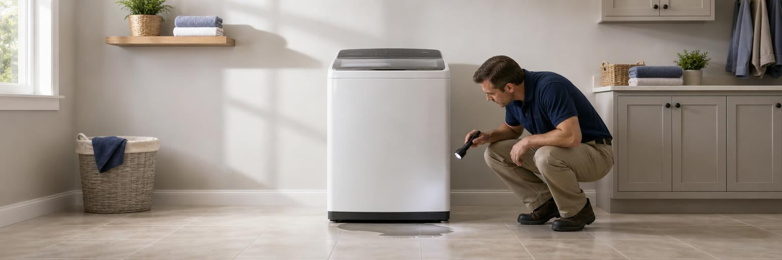 Top Load Washer Leaking from Bottom - XPart Supply