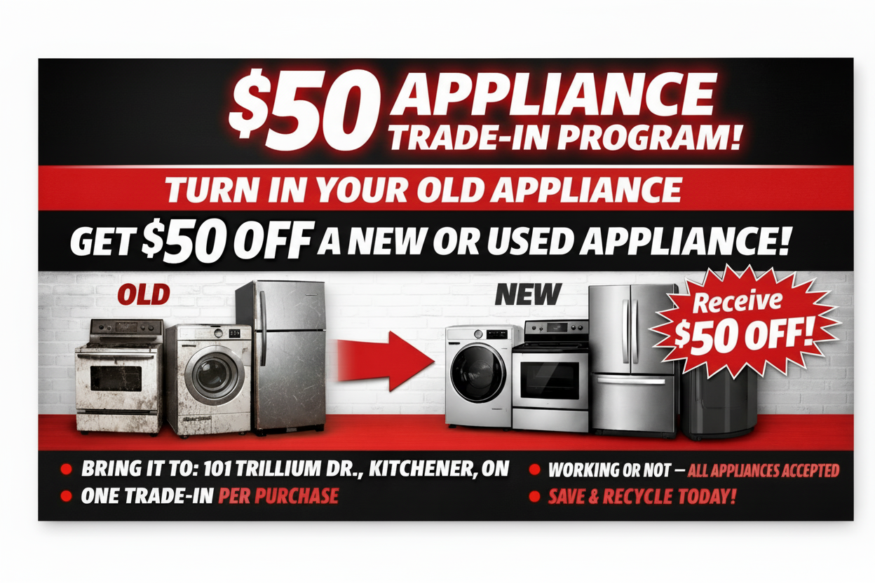 Certified Pre-Owned Scratch & Dent Appliances
