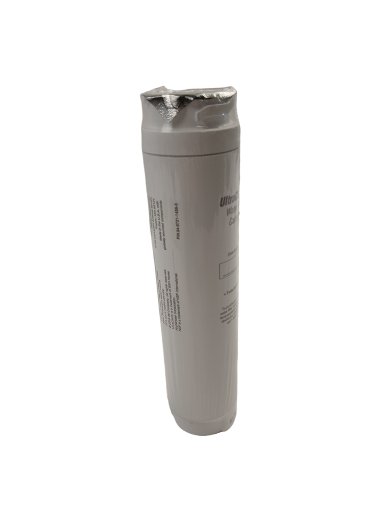 Bosch water filter cartridge with silver sealed top for home water purification systems