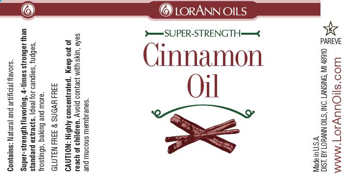 Cinnamon Oil Flavoring - Food Grade Essential Oils 1oz., 16 oz., 1 Gallon - Ships Free Within Canada on Orders Above CAD $199