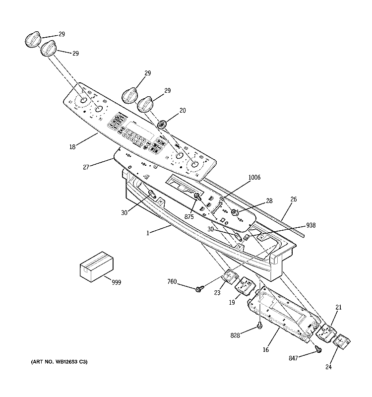 WG02F02165 Range Surface Element Switch - XPart Supply