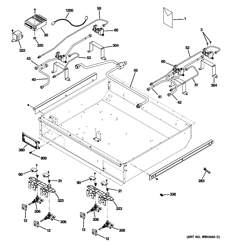 WS01F03678 Oven Dual Valve - XPart Supply Ltd.